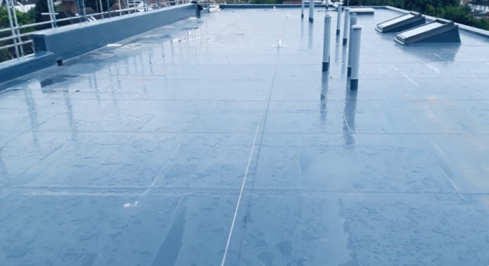 Flat Roof Fall Protection